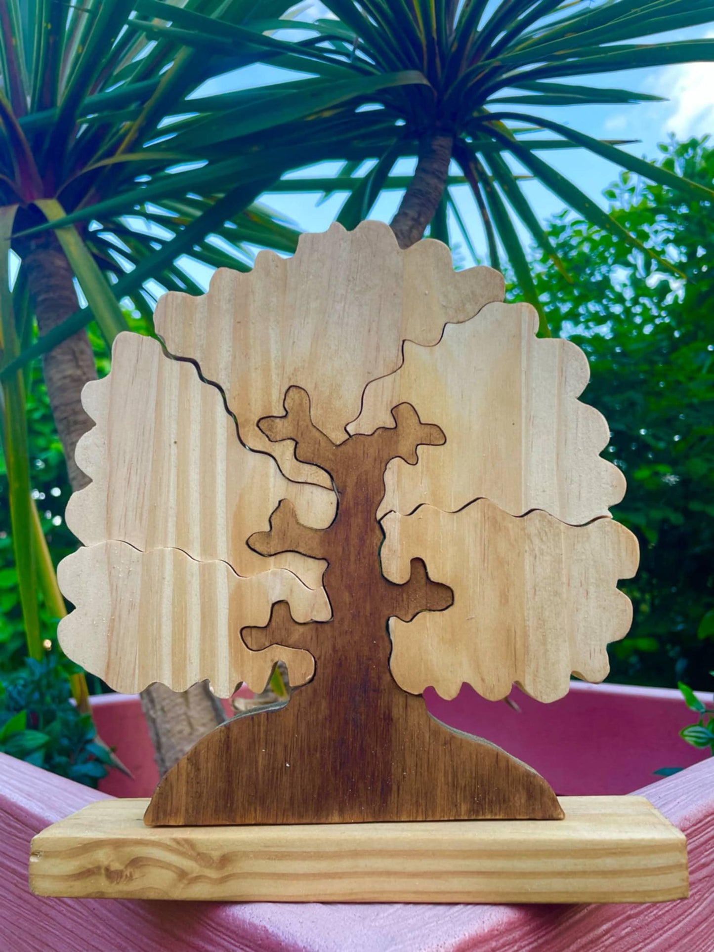 Arbre de vie personnalisé 5 feuilles - Cadeau Famille Nombreuse France - Gravure gratuite